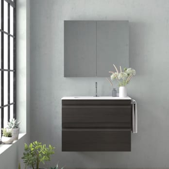 Mueble de baño fondo reducido 39 cm Natalia Avila dos