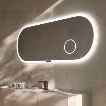 Espejo de baño con luz LED Indiana Ledimex