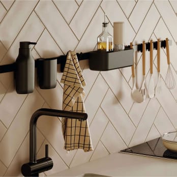 Set modular para cocina completo con guía a pared Alife de Cosmic