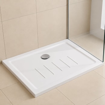 Plato de ducha de cerámica Waterline Unisan