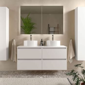 Mueble de baño para lavabo sobre encimera Bequia Salgar