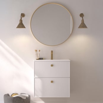 Conjunto mueble de baño Blanca Avila Dos