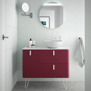 Mueble de baño con encimera Uniiq Salgar