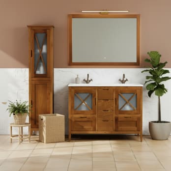 Conjunto mueble de baño Kai Bruntec
