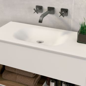 Lavabo de baño encastrado Tibet de Art and Bath