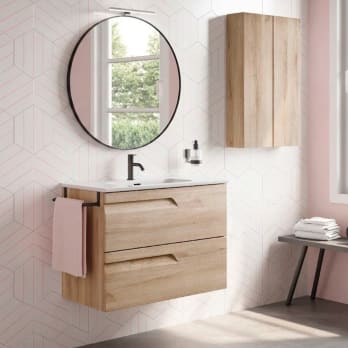 Conjunto mueble de baño fondo reducido 39 cm Vitale Royo