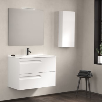Conjunto mueble de baño fondo reducido 39 cm Vitale Royo