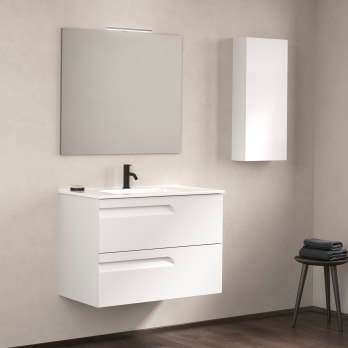 Conjunto mueble de baño fondo reducido 39 cm Vitale Royo