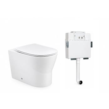 Pack inodoro + cisterna empotrada Urb.y Plus Unisan Sanindusa