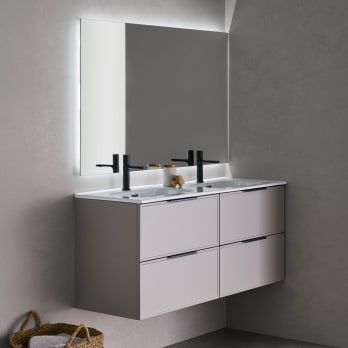 Conjunto mueble de baño Kubik Sanchis