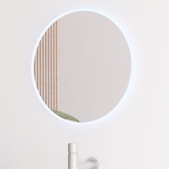 Espejo de baño con luz LED Boreal Bruntec