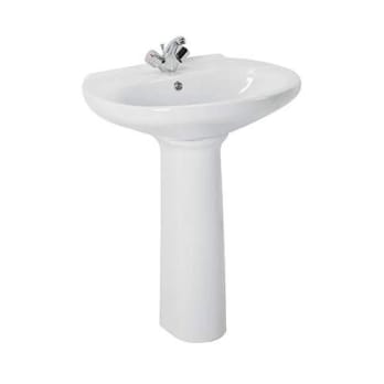 Lavabos pedestal Benissa Unisan Sanidusa