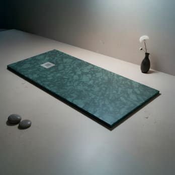 Plato de ducha granito natural Verde India Bruntec