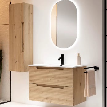 Conjunto mueble de baño Kyoto japandi Visobath