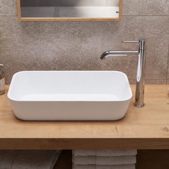 Lavabo sobre encimera Biel Solid fondo reducido Art and Bath