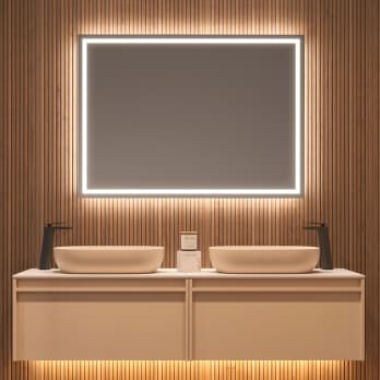 Espejo de baño con luz LED Francia Ledimex