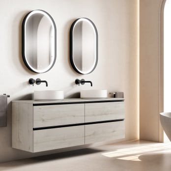 Mueble de baño con encimera Hidrófuga Granada Visobath