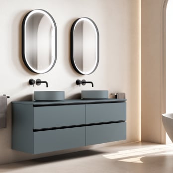 Mueble de baño con encimera Hidrófuga Granada Visobath