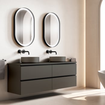 Mueble de baño con encimera Hidrófuga Granada Visobath