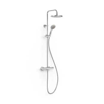 Conjunto de ducha y bañera empotrado Base Plus Tres