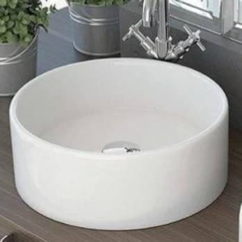 Lavabo sobre encimera de ArtandBath 42x42x13 de cerámica Eume