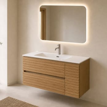 Conjunto Mueble de baño Alpes 21 Bruntec