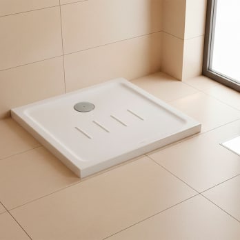 Plato de ducha de cerámica Waterline Unisan