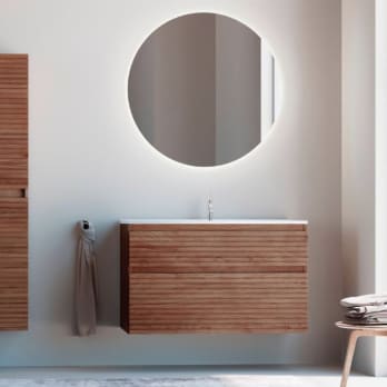 Conjunto de mueble de baño de Palilleria Horizontal Alpes 1 Bruntec