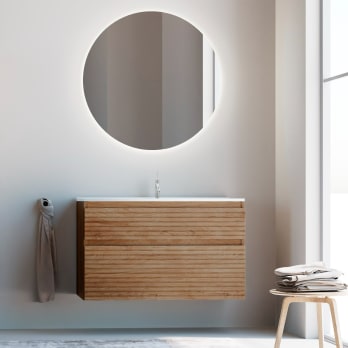 Conjunto de mueble de baño de Palilleria Horizontal Alpes 1 Bruntec
