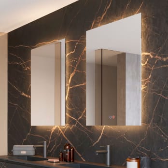 Espejo de baño con luz LED Italia Ledimex