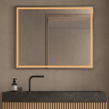Espejo de baño con luz LED Rua Bruntec
