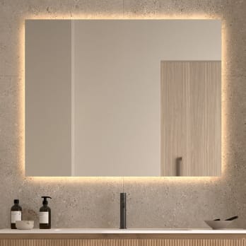 Espejo de baño con luz LED Dune Bruntec