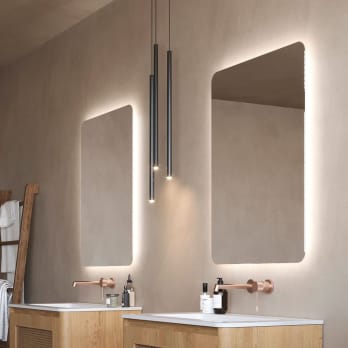 Espejo de baño con luz LED Dinamarca Ledimex