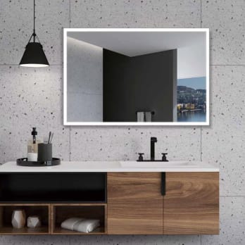 Espejo de baño con luz LED Suiza Ledimex
