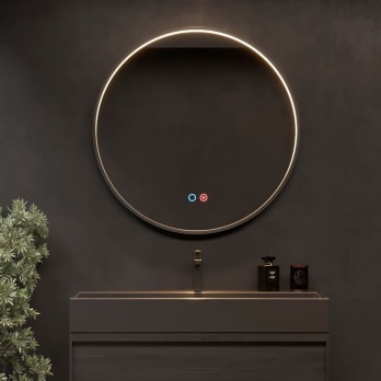 Espejo de baño con luz LED Nepal Ledimex