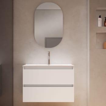 Mueble de baño fondo reducido 39.5 cm Box Viso Bath