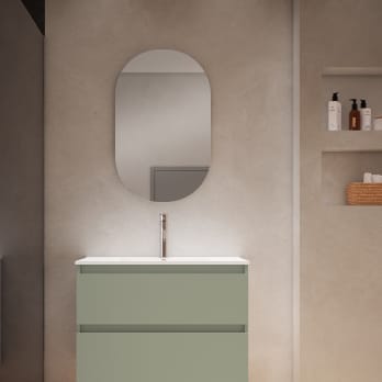 Mueble de baño fondo reducido 39.5 cm Box Viso Bath