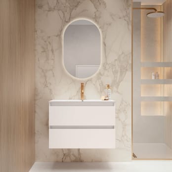 Mueble de baño fondo reducido 39.5 cm Nido Viso