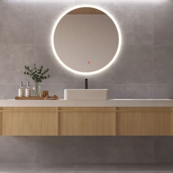 Espejo de baño con luz LED Londres Ledimex