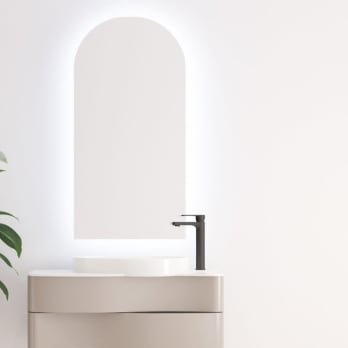 Espejo arco con luz LED Lama Bruntec