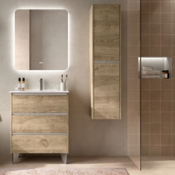 Conjunto mueble de baño fondo reducido 40cm Siena Coycama