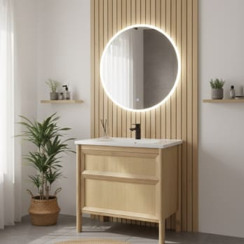 Conjunto de mueble de baño Natura Bruntec