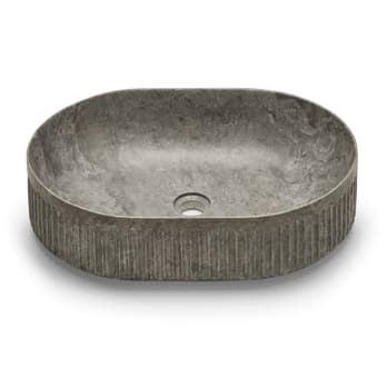 Lavabo sobre encimera Striae Bathco oval
