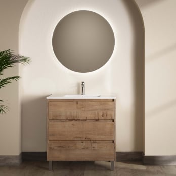 Conjunto mueble de baño Boston Bruntec