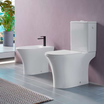 Pack inodoro + bidé Merlín Bruntec