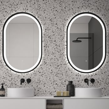 Espejo de baño con luz LED Boracay Eurobath