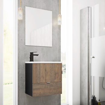 Mueble baño fondo reducido con patas - BERNA de Coycama