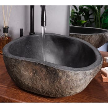 Lavabo piedra natural rusticos