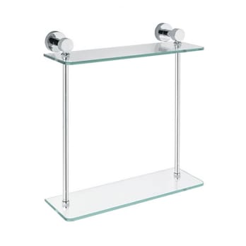 Repisa de baño doble Bruntec