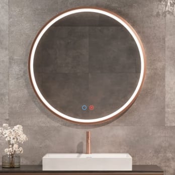 Espejo de baño con luz LED París Ledimex